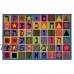 Fun Rugs Fun Time FT-500 Hebrew Numbers and Letters Area Rug - Multicolor   